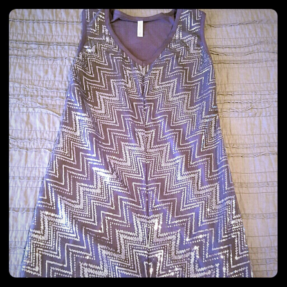 Xhilaration Sequin Tank Dress